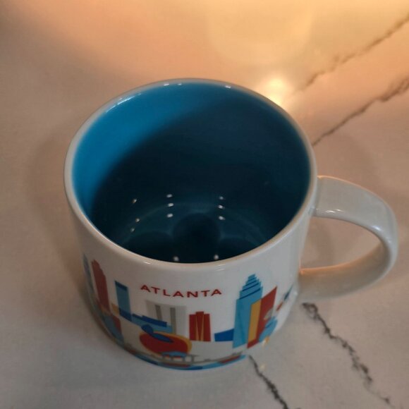 Starbucks "You Are Here" Collection Atlanta Cityscape Mug 14oz Ceramic Coffee Cu - Picture 4 of 5